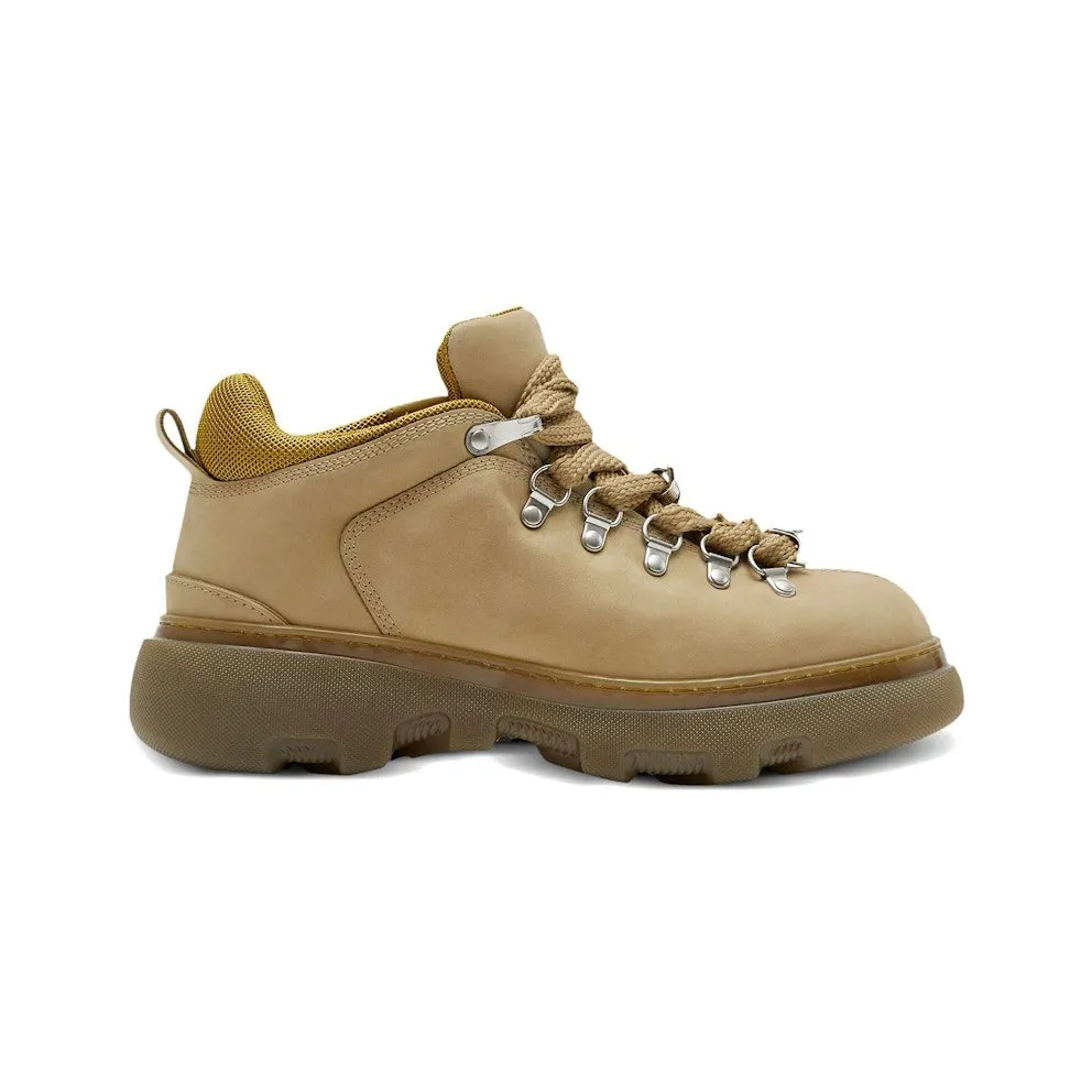 Burberry Leather Trek Boot Beige (8075346)