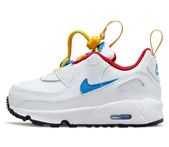 Nike Air Max 90 Toggleen voor baby’s/peuters Wit (CV0065-105)