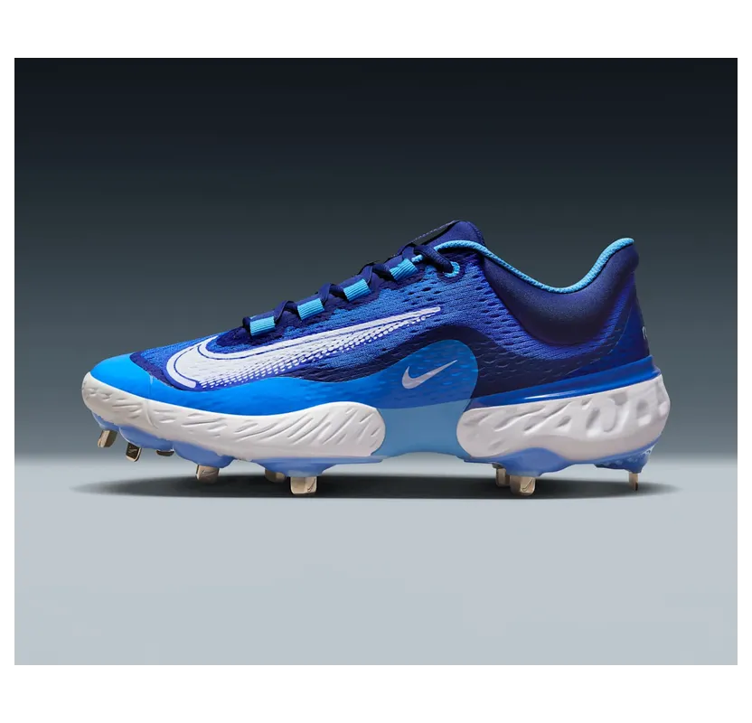 Nike Alpha Huarache Elite 4 Low “Hyper Royal White” (DJ6521-414)