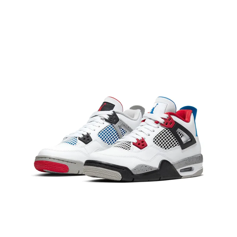 Air Jordan Nike AJ IV 4 Retro What The (GS) (2019) (408452-146)