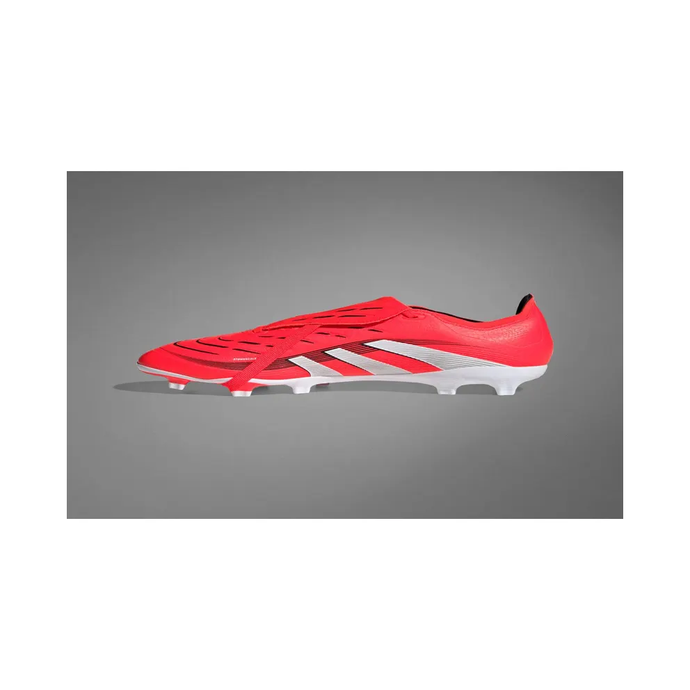 adidas Predator League Fold-over Tongue Firm/multi-ground Boots “Lucid Red / Cloud White / Core Black” (ID1319)