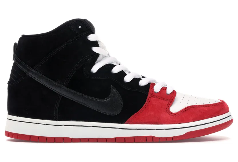 Nike Uprise x Dunk High Premium SB ‘Uprise’ Black/Black-University Red-Wht (313171-061)
