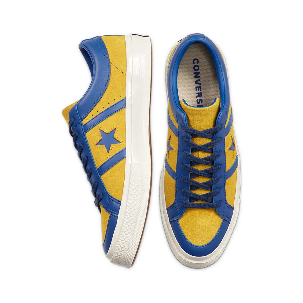 Converse One Star Academy Low Collegiate Suede Lemon Midnight Lake Lemon/Midnight Lake/Egret (167136C)