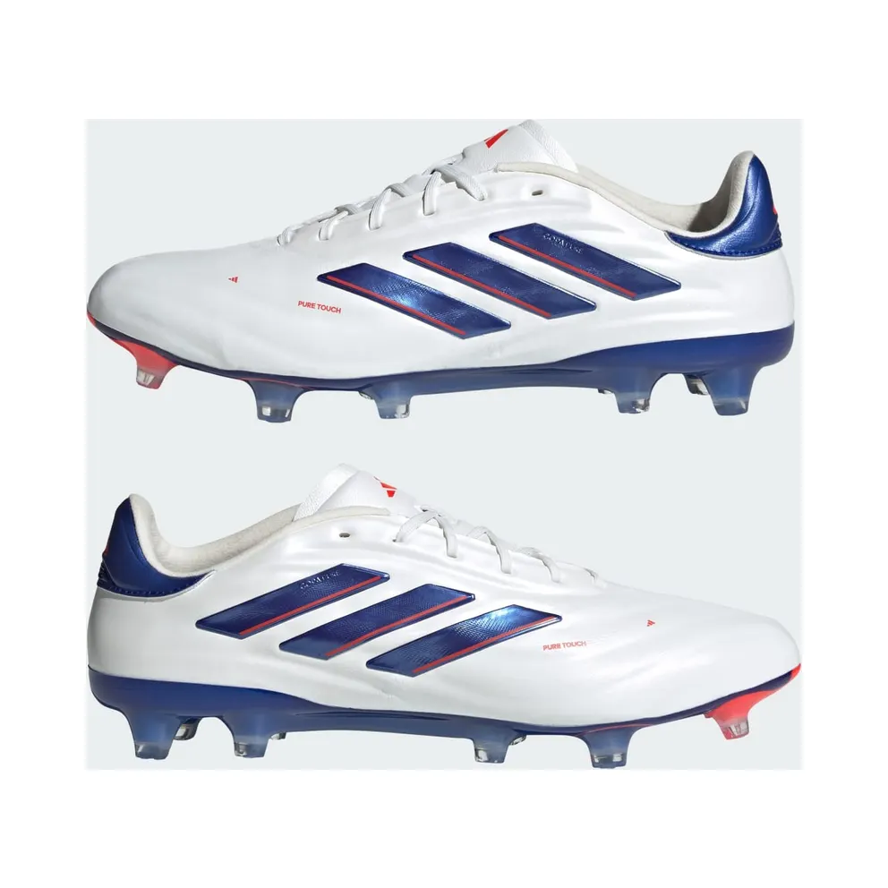 adidas Copa Pure 2 Elite FG Cloud White Lucid Blue Solar Red (IG6402)