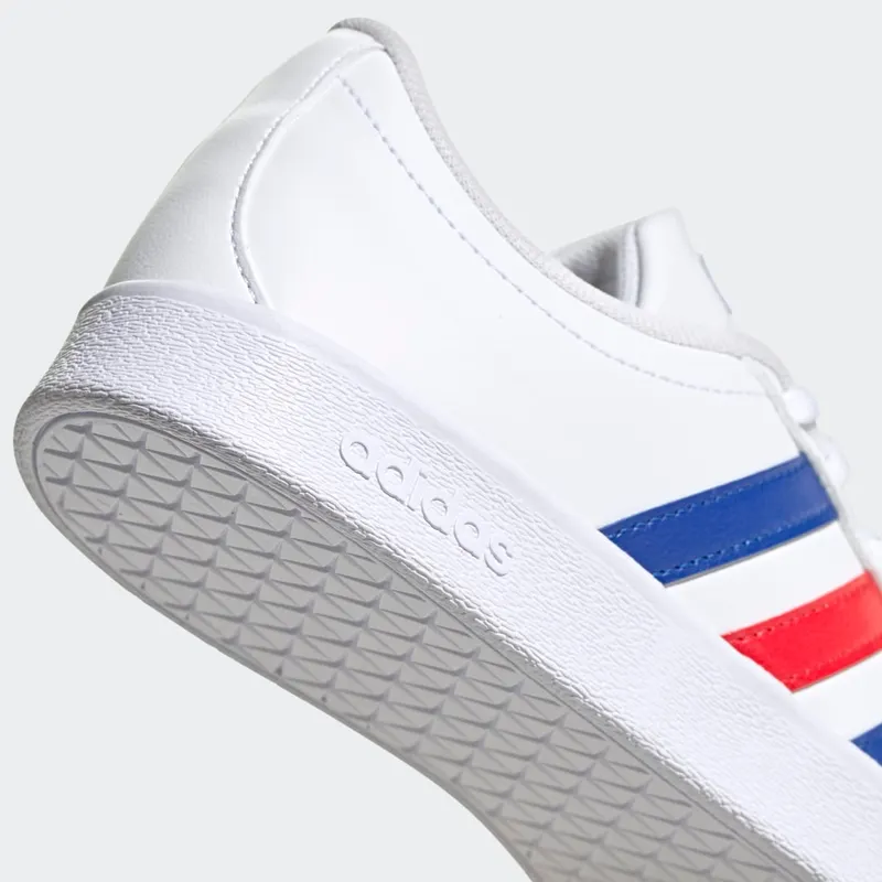 Adidas VL Court 2.0 Cloud White / Royal Blue / Vivid Red (FY7170)