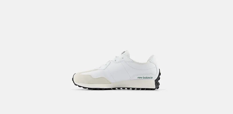 New Balance 327 White Dark Juniper (GS327SJ)