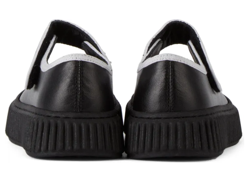 Marni Kids Black Mary Jane Sneakers (69009) (2)