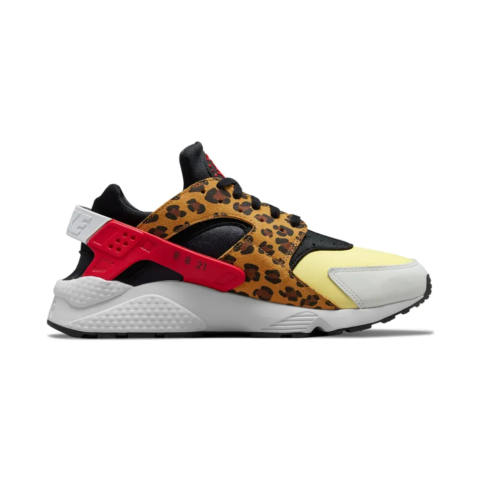 Nike Air Huarache SNKRS Day (2021) – “White / Leopard / Black / Maroon” (DM9092-700)