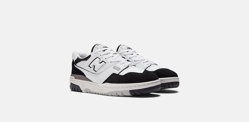 New Balance 550 White Black Rain Cloud (BB550NCA)