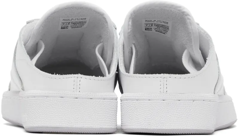 Reebok Beams Club C Laceless Instapschoen Cloud White / Cloud White / Cold Grey 2