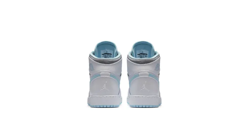 Jordan 1 Retro High White Still Blue (GS) White/White-Still Blue (332148-106)