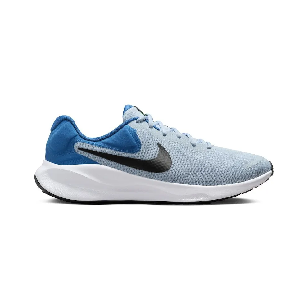 Nike Revolution 7 Light Armory Blue Star Blue Green Strike Black (FB2207-402)