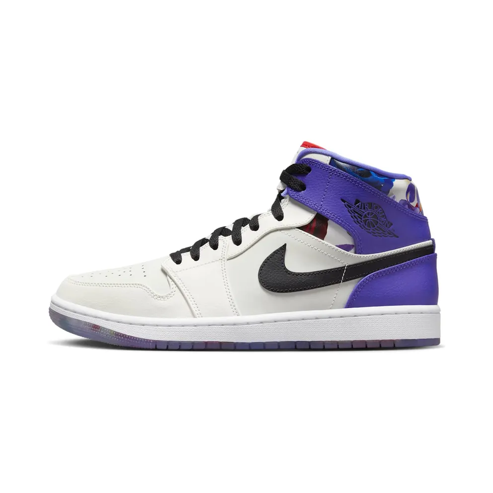 Jordan 1 Mid SE Valentine’s Day Flowers (FD4330-101)