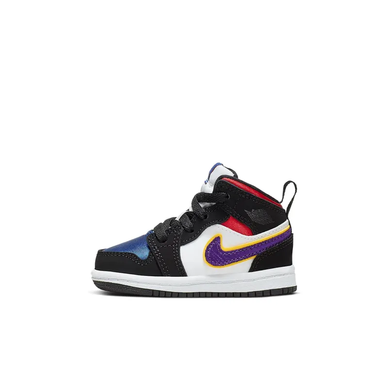 Jordan 1 Mid SE Black Field Purple (BQ6933-005)