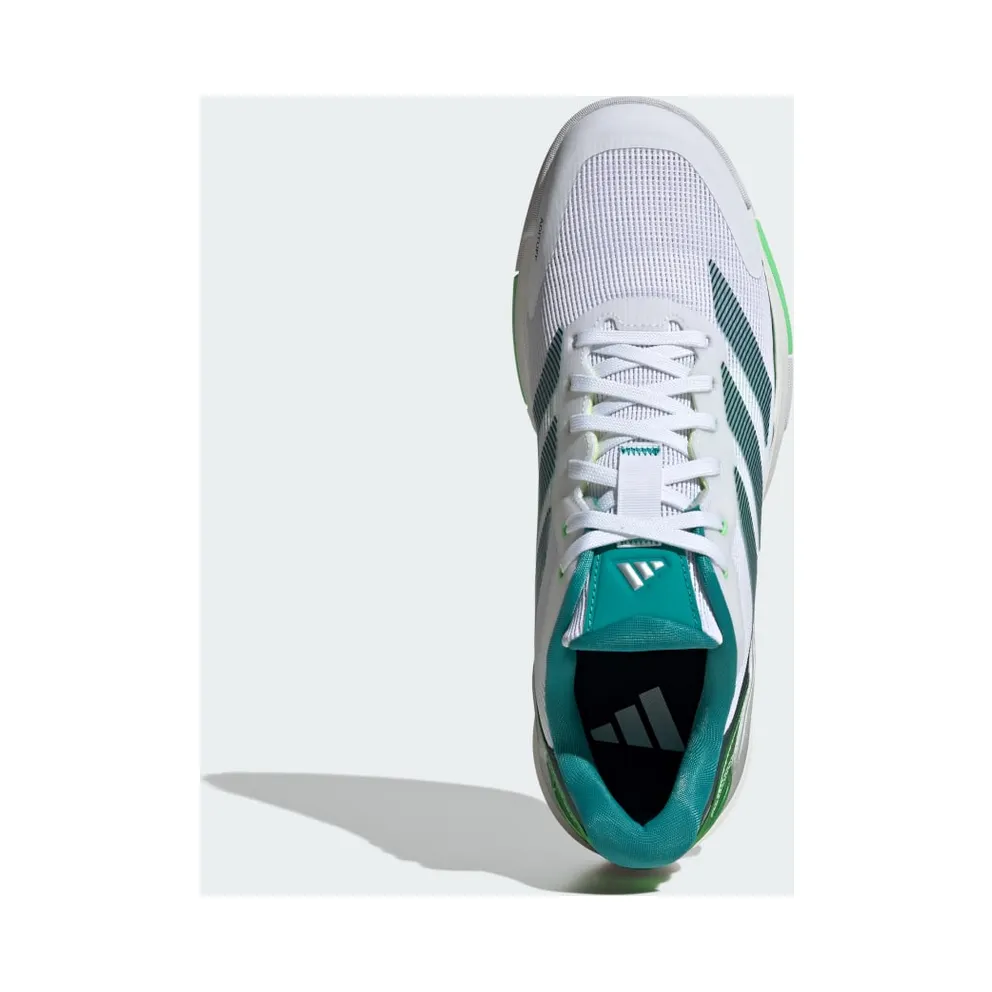 Adidas Crazyquick Padel Cloud White / Aurora Ivy / Lime Burst (JP7231)