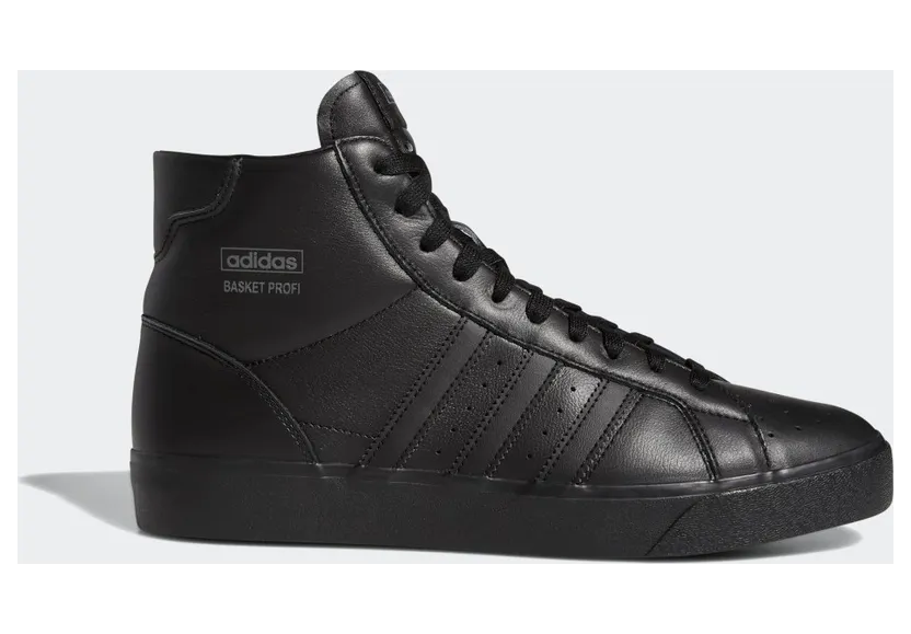adidas Basket Profi Schuh Core Black / Core Black / Grey Two (FW3640)