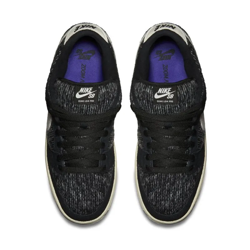 Nike Dunk Low Warmth Pack Black/Ivory-Black-Hyper Grape (685174-005)