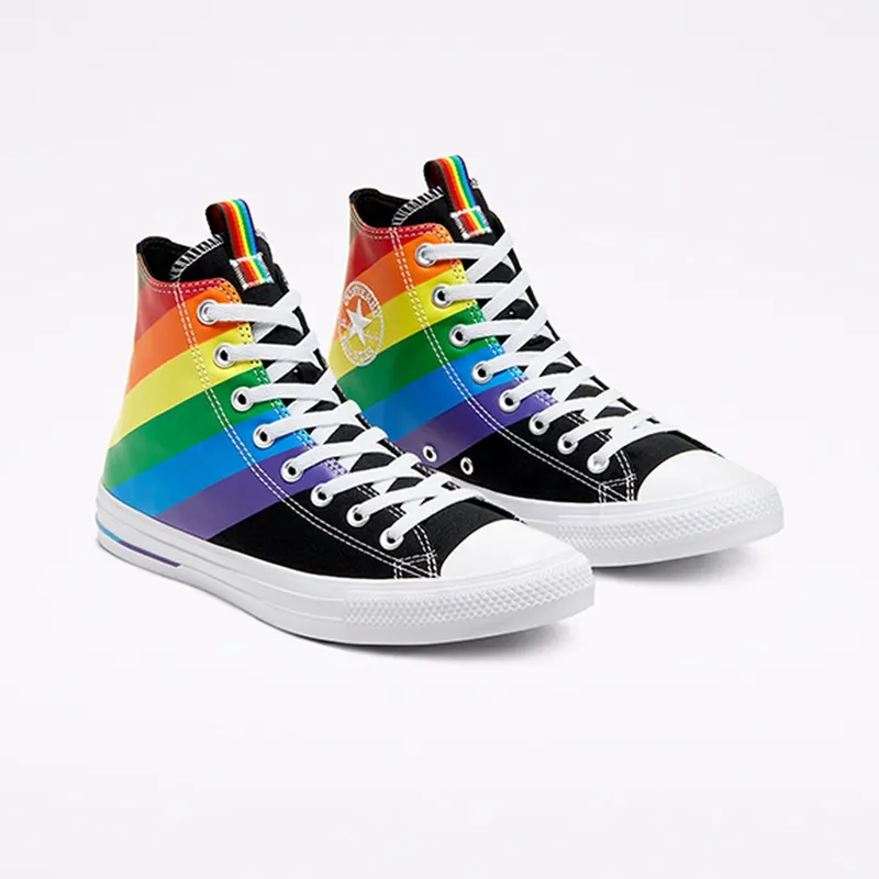 Converse Chuck Taylor All-Star Hi Pride Black (2020) Black/University Red (167759C)