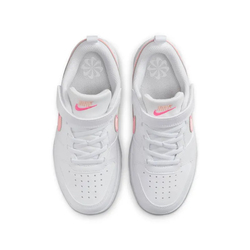Nike Court Borough Low Recraft White Pinksicle Arctic Orange (DV5457-111)
