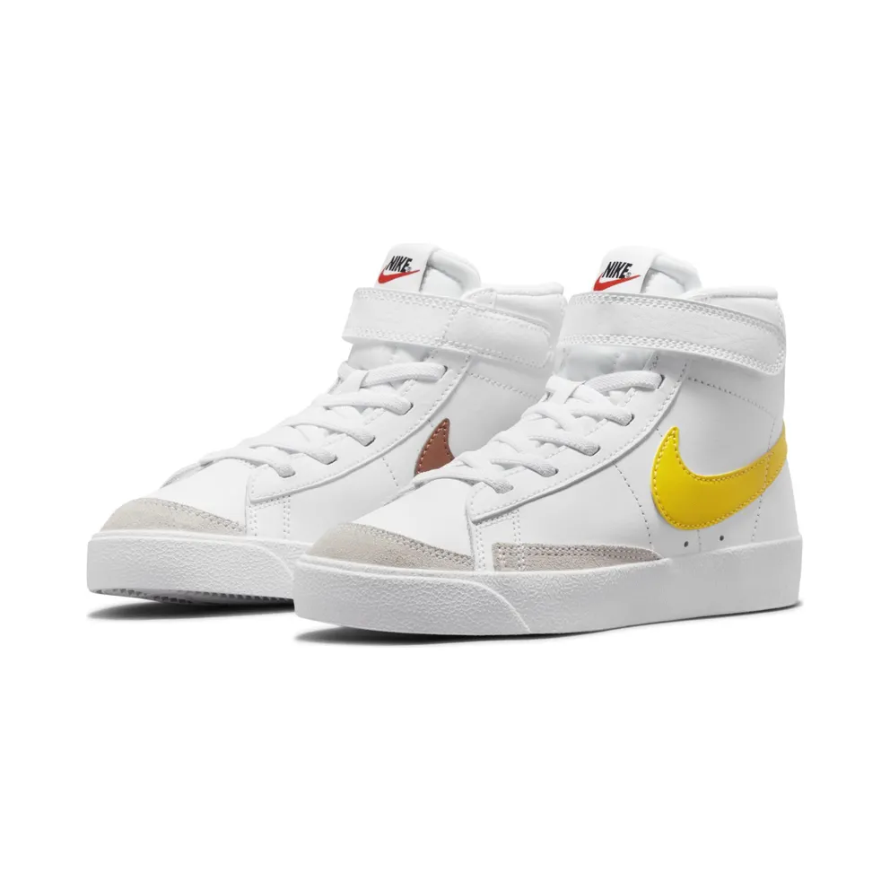 Nike Blazer Mid ’77 “White / Pecan / Vivid Sulphur” (DA4087-103)