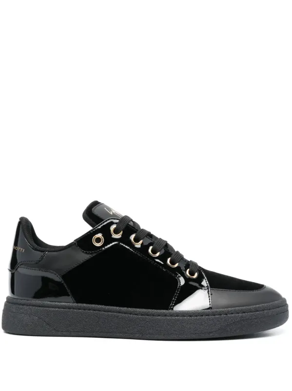Giuseppe Zanotti GZ94 fluwelen low-top – Black (RU30052002)