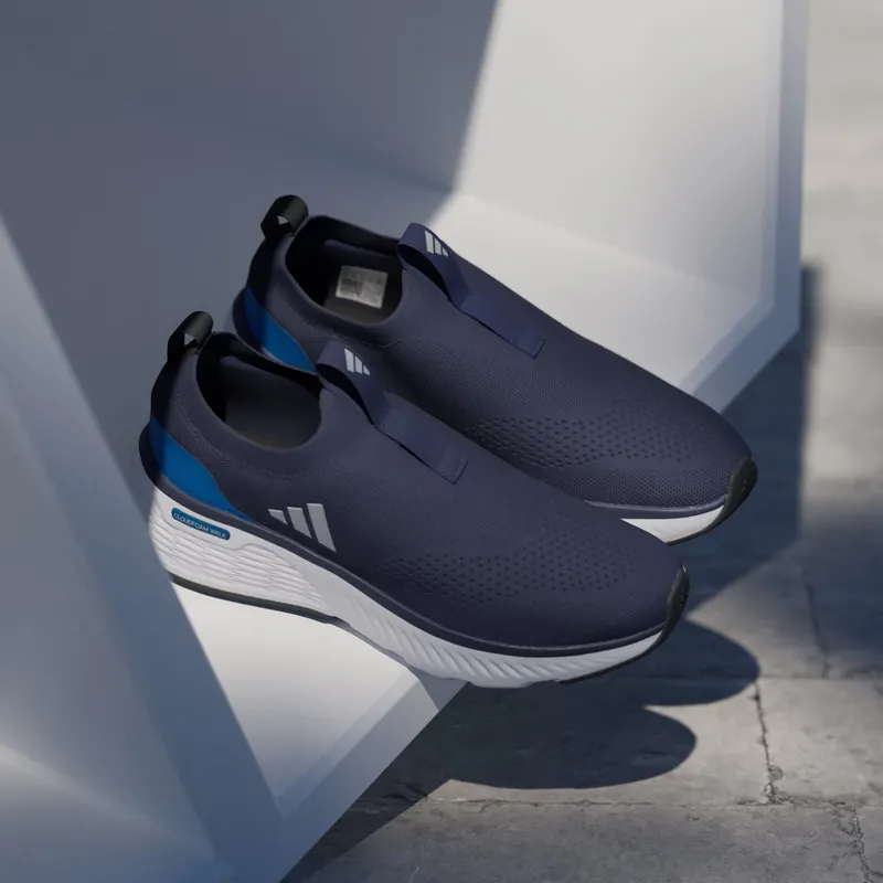 Adidas Cloudfoam Go Sock Dark Blue / Halo Silver / Core Black (ID4037)