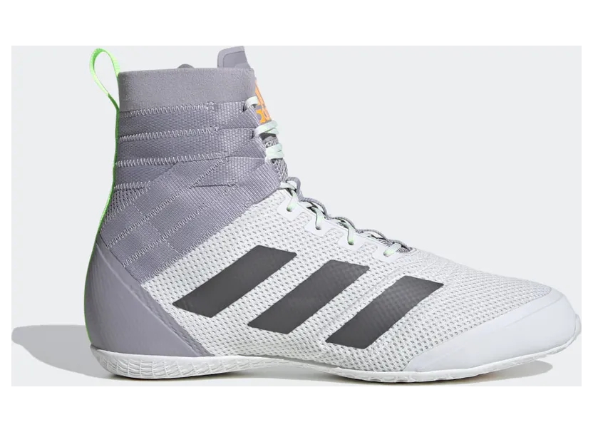 adidas Speedex 18 Boksschoenen Crystal White / Grey Six / Signal Green (FW0386)