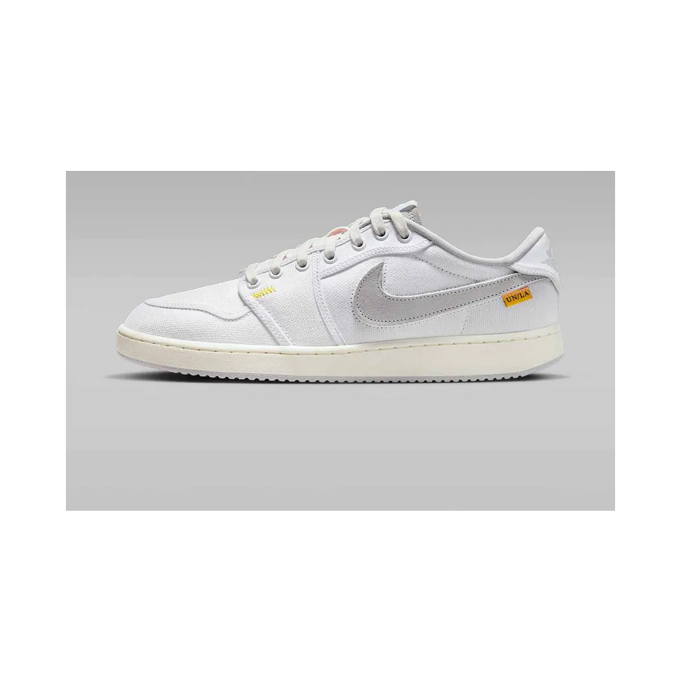 AJKO 1 Low x UNION White/Sail/University Gold/Neutral Grey (DO8912-101)