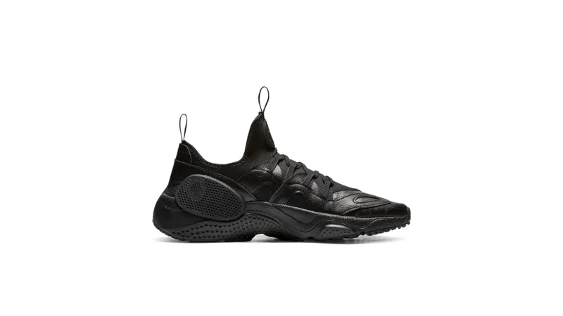 Nike Huarache E.D.G.E. Leather Triple Black Black/Black-Black (AV3598-002)