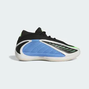 adidas Anthony Edwards 2 Shoes Kids “Blue Fusion / Zero Metalic / Lime Burst” (JS3509)