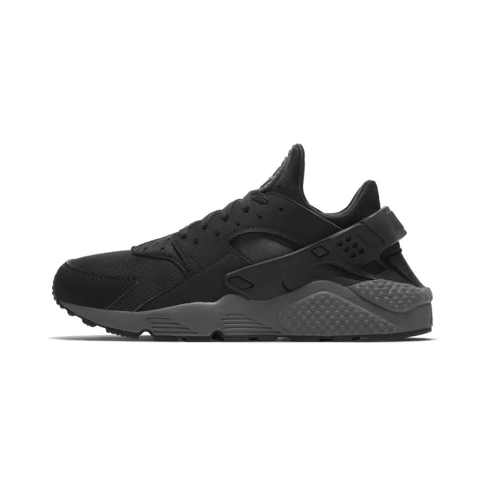 Nike Air Huarache Black Black Grey Black/Black-Black-Dark Grey (318429-010)