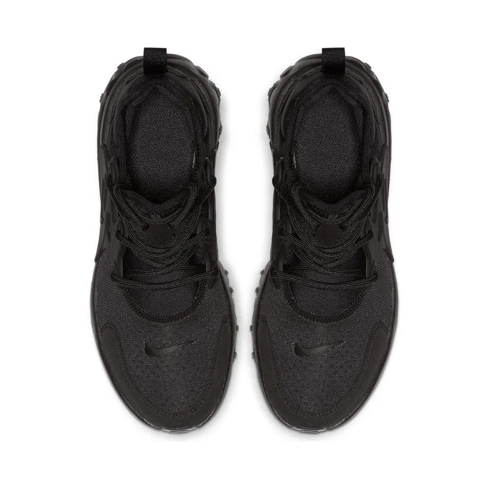 Nike React Presto Triple Black (GS) Black/Black-Black (BQ4002-005)