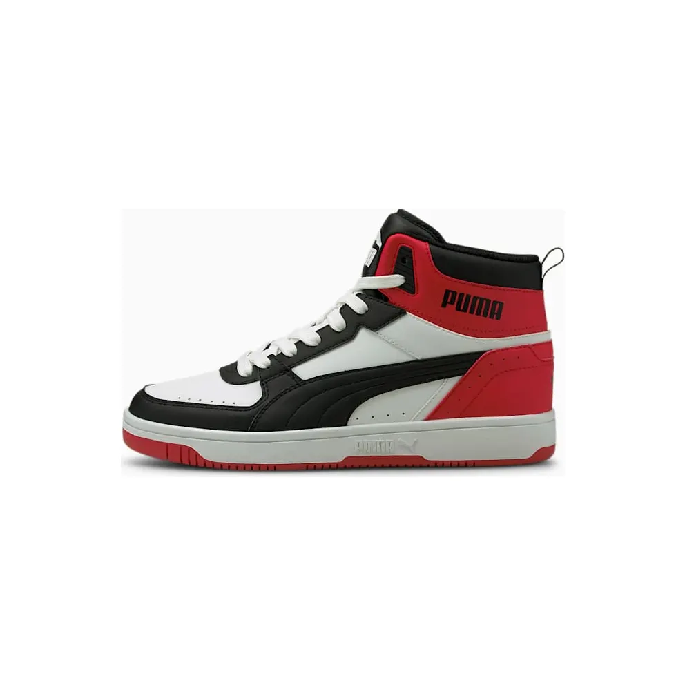 Women’s PUMA Rebound Joy White/Black/High Risk Red (374765-03)