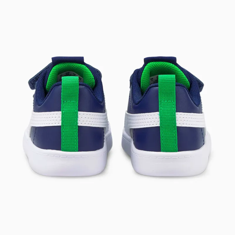 PUMA Courtflex V2 Babies’ Elektro Blue/White (371544-16)