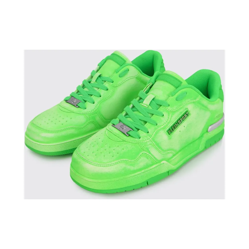 Plein Sport Viper II Used Leather Green (SAFSUSC0841SLE004N27)