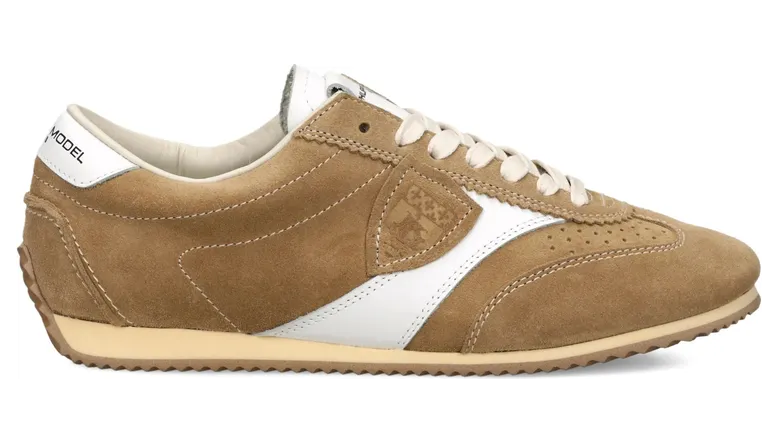Philippe Model Low Panel “Brown/White” (PNLD D007)