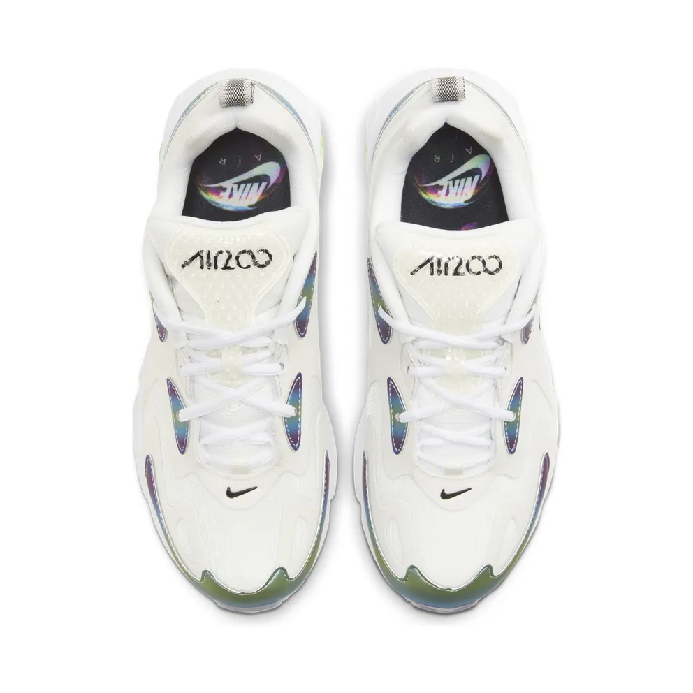 Nike Air Max 200 Bubble Pack White (GS) Summit White/Platinum Tint-White-Black (CT9632-100)