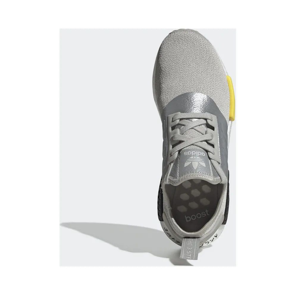 adidas NMD_R1 Metal Gray Metal Gray/Yellow/Core Black (EF4261)