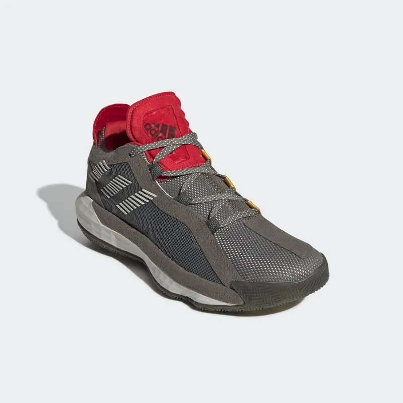 Adidas Dame 6 Legacy Green / Orbit Grey / Red (EF9867)