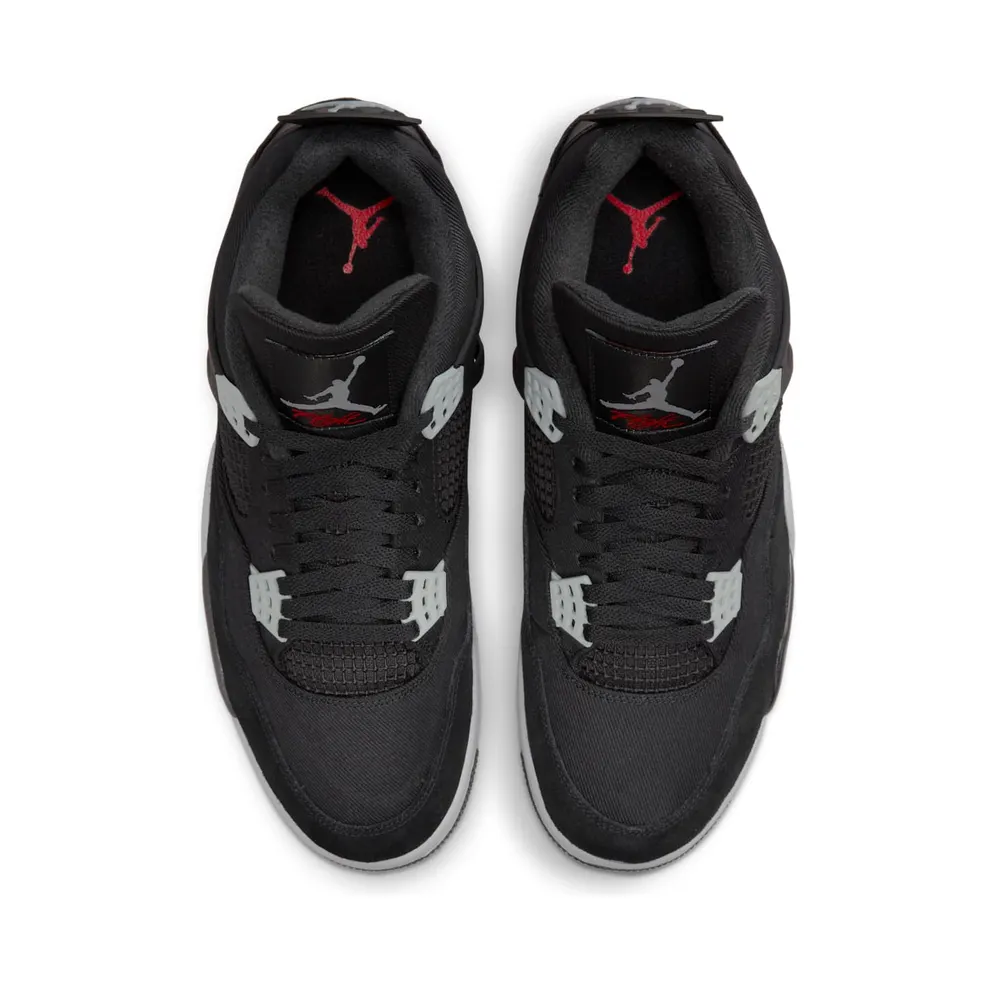 Air Jordan 4 “Black Canvas” (DH7138-006)