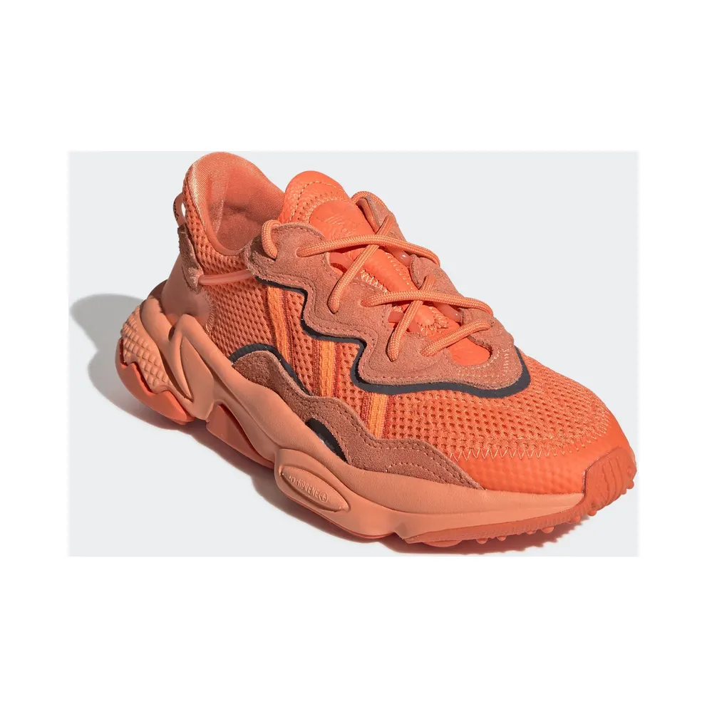 adidas Ozweego Orange (Youth) Hi-Res Coral/Semi Coral/Solar Orange (EE7776)