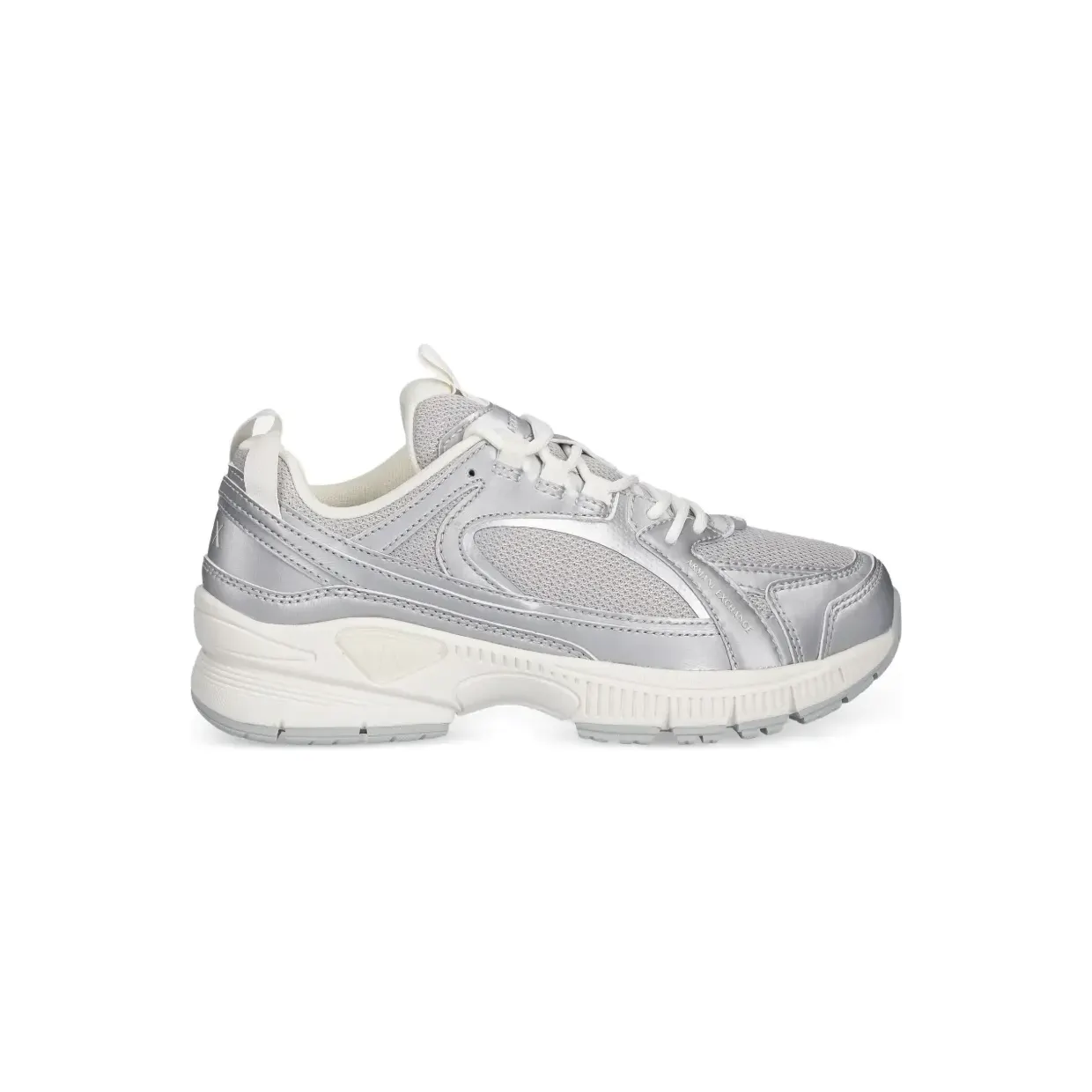 Armani Exchange Metallic met vlakken “Silver” (XW001628AF17453)