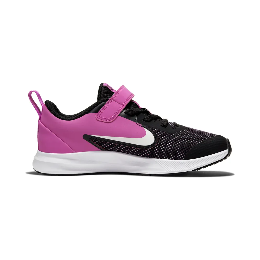Nike Downshifter 9 “Black / Active Fuchsia / White” (AR4138-016)