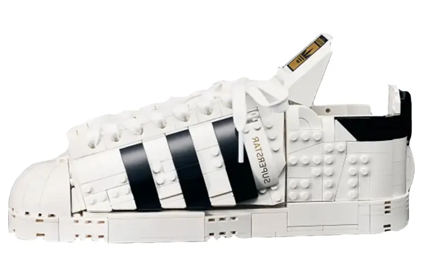 Adidas x LEGO Original Superstar Shoe (2021) – “White / Black” (FZ8497)