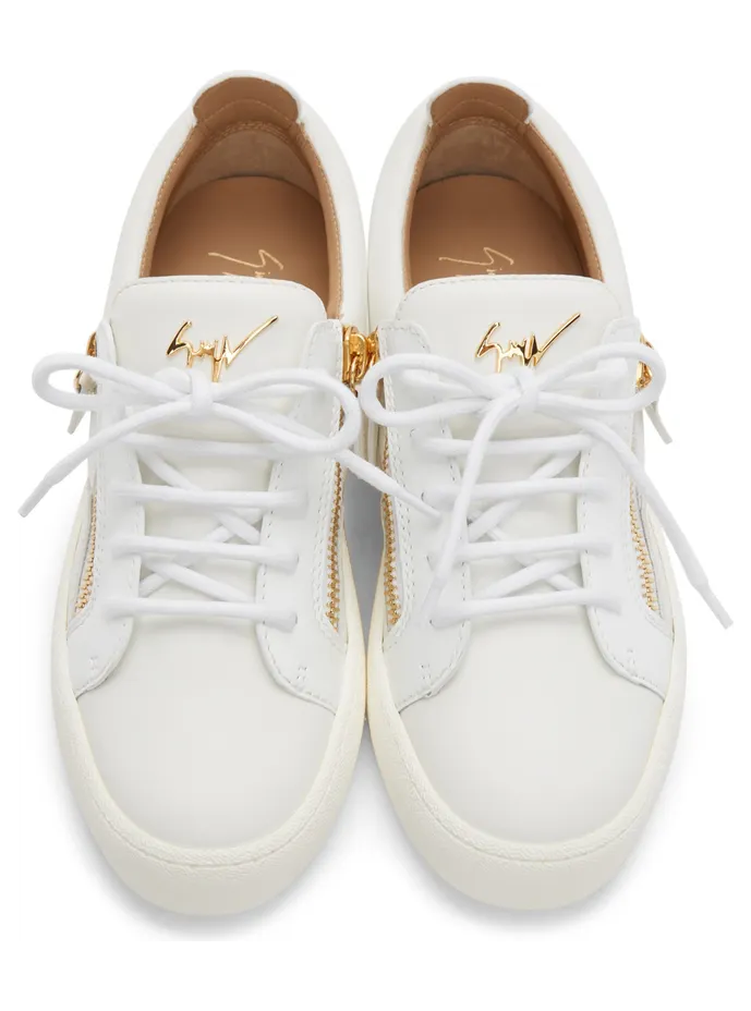 Giuseppe Zanotti White Birel Sneakers (RW00017 86088) (5)