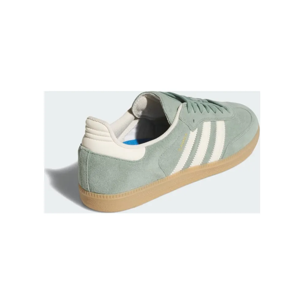 Adidas Samba Silver Green / Wonder White / Gold Metallic (JP5859)