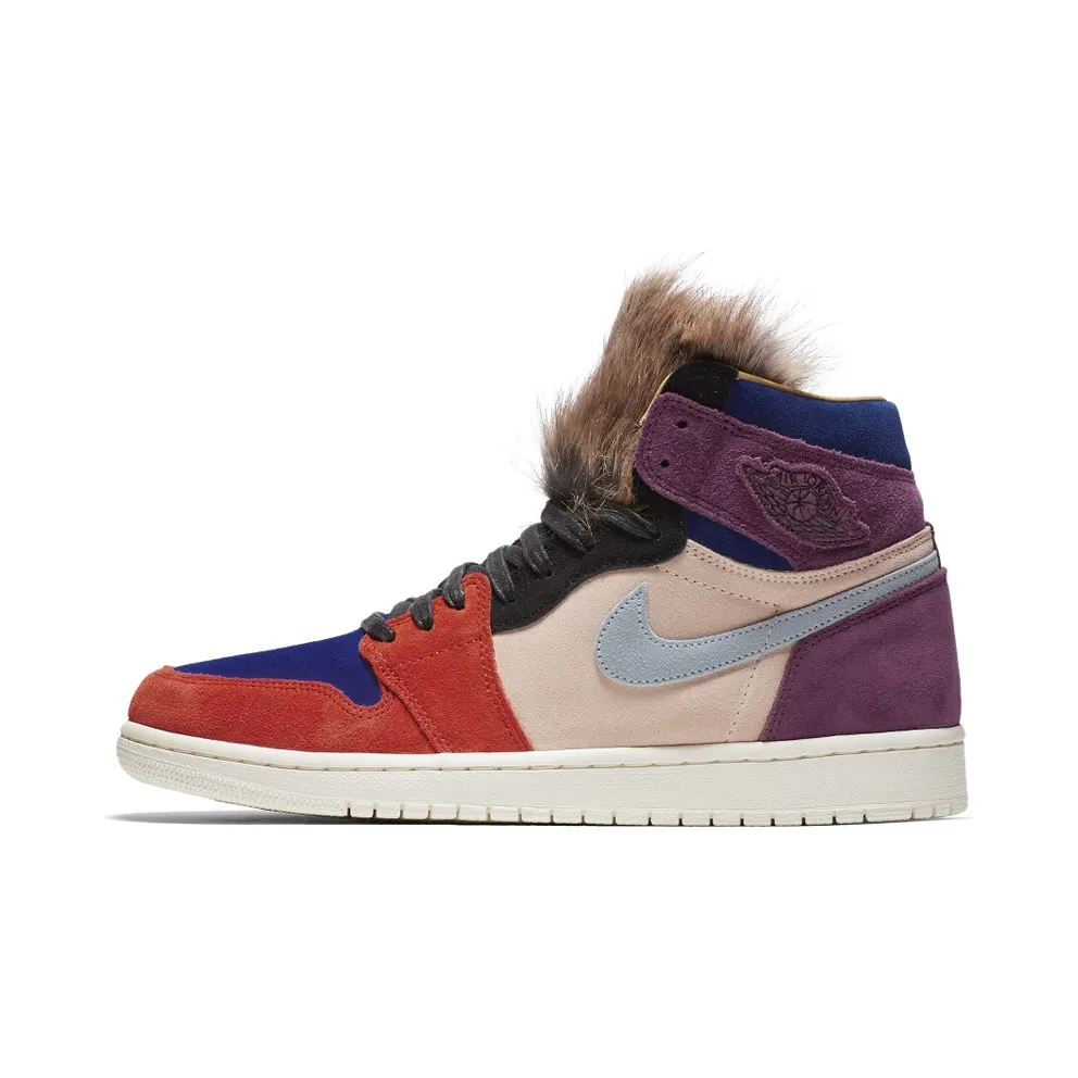 Jordan 1 Retro High Aleali May Court Lux (W) Bordeaux/Light Armory Blue-Sunset Tint (BV2613-600)