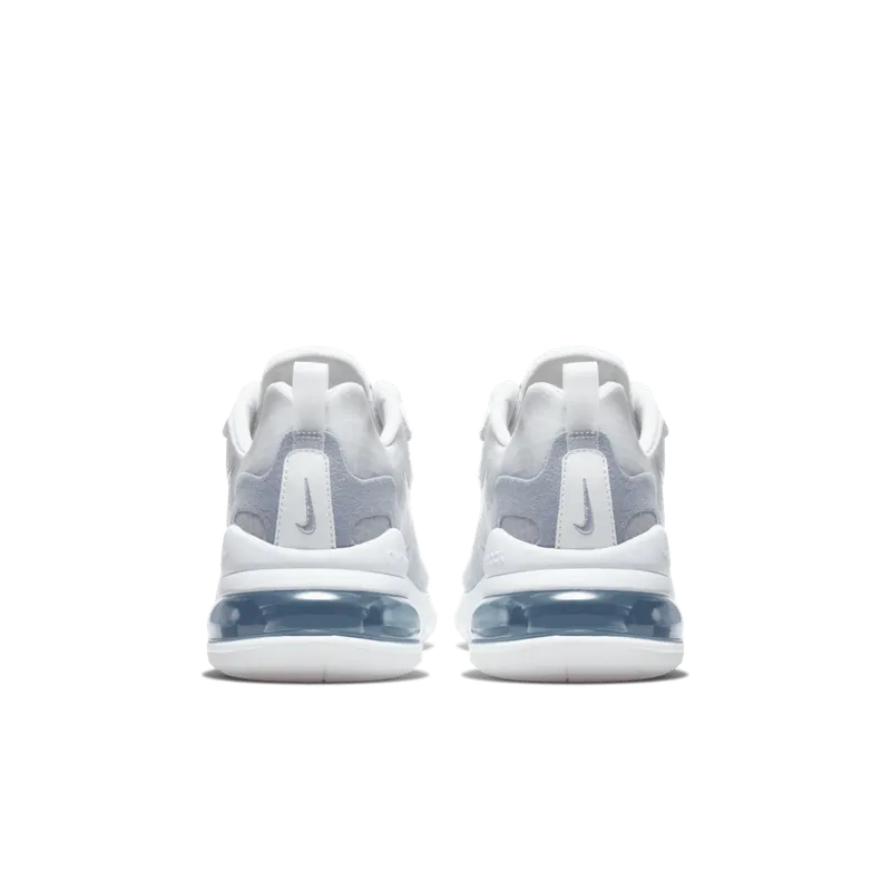 Nike Air Max 270 React White Pure Platinum White/Pure Platinum-Indigo Fog-White (CT1265-100)