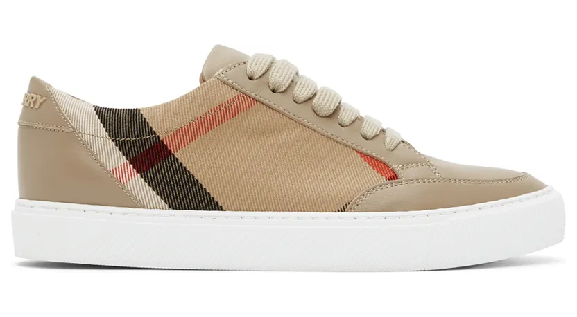 Burberry House Check Sneakers Archive Beige Beige (W) (8024330)