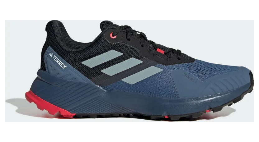 Adidas Terrex Soulstride RAIN.RDY Trail Running Wonder Steel / Magic Grey / Pure Ruby (IH3880)